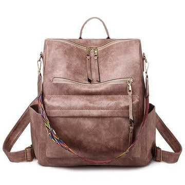 Women Backpack sheepskin Leather Backpack Women new fashion Hotsale School Bags for Teenagers Fashion Backpacks for Teenage Girl